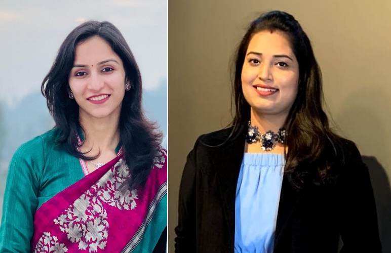 Prachi and Anjali of Rayat Bahra Professional University make a name for themselves in the field of education.